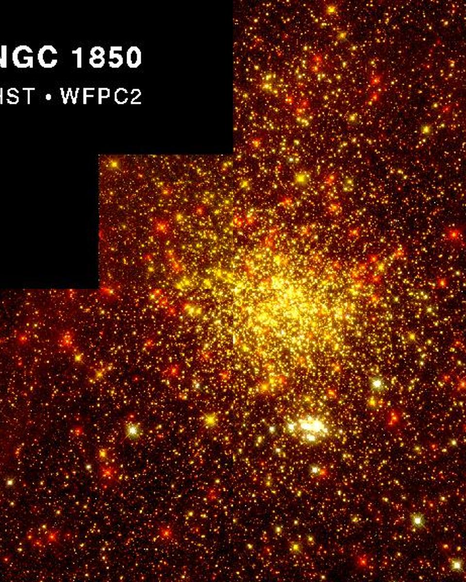 NGC1850: Star Cluster in the LMC
