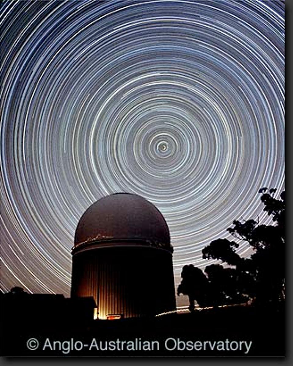 Star Trails In Southern Skies