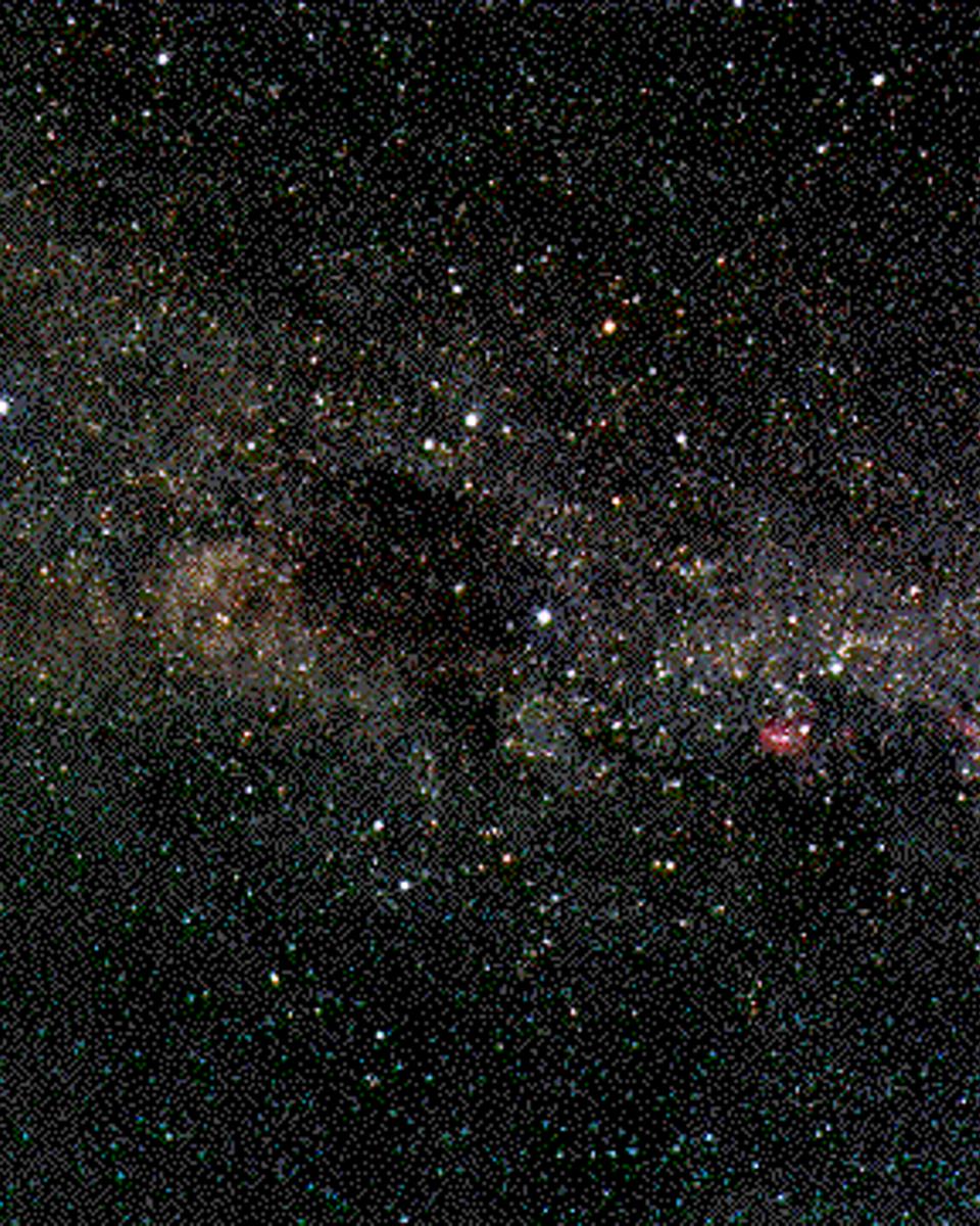 The Milky Way Near the Southern Cross