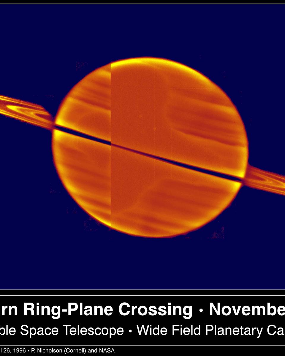 Sunlight Through Saturn's Rings