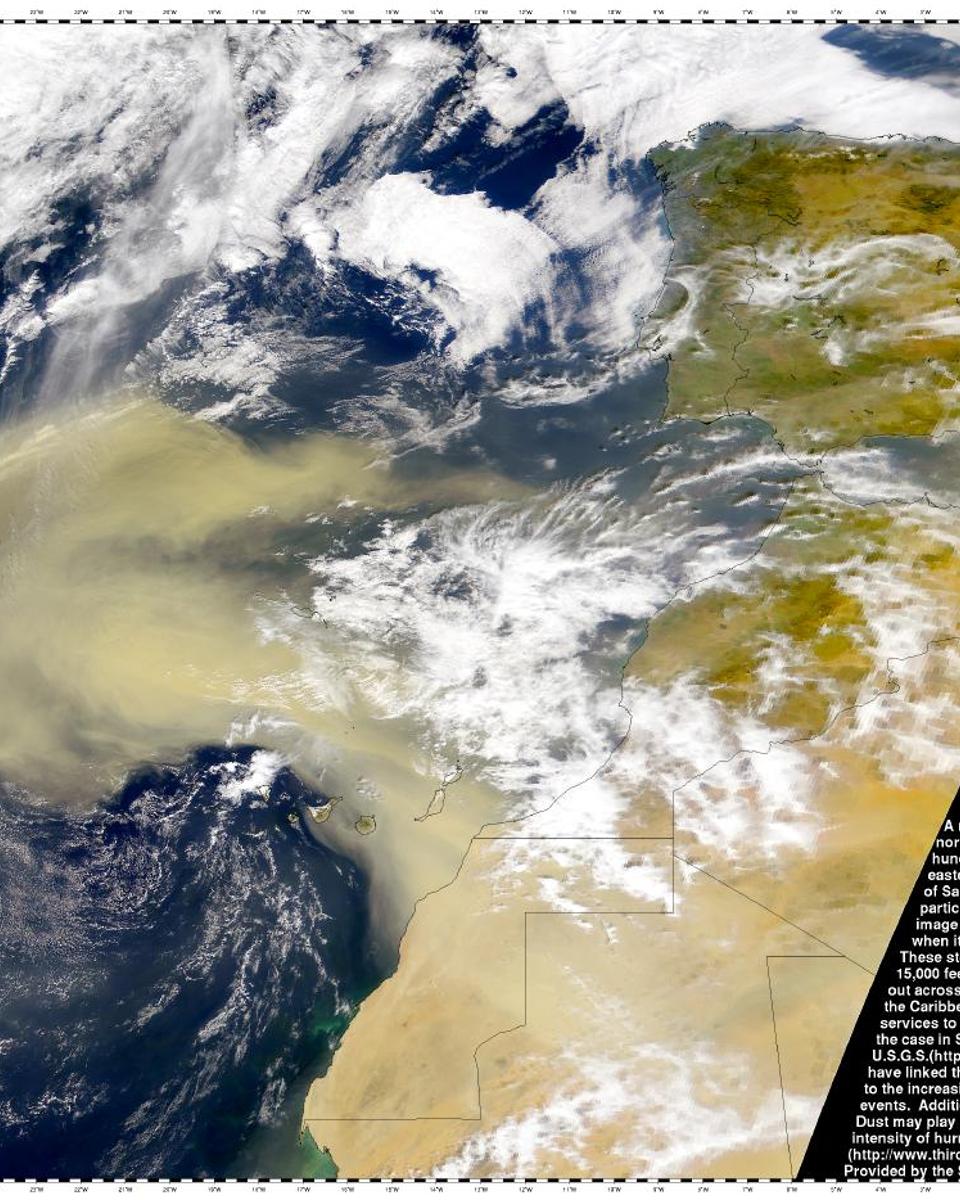 Dust Storm on Planet Earth