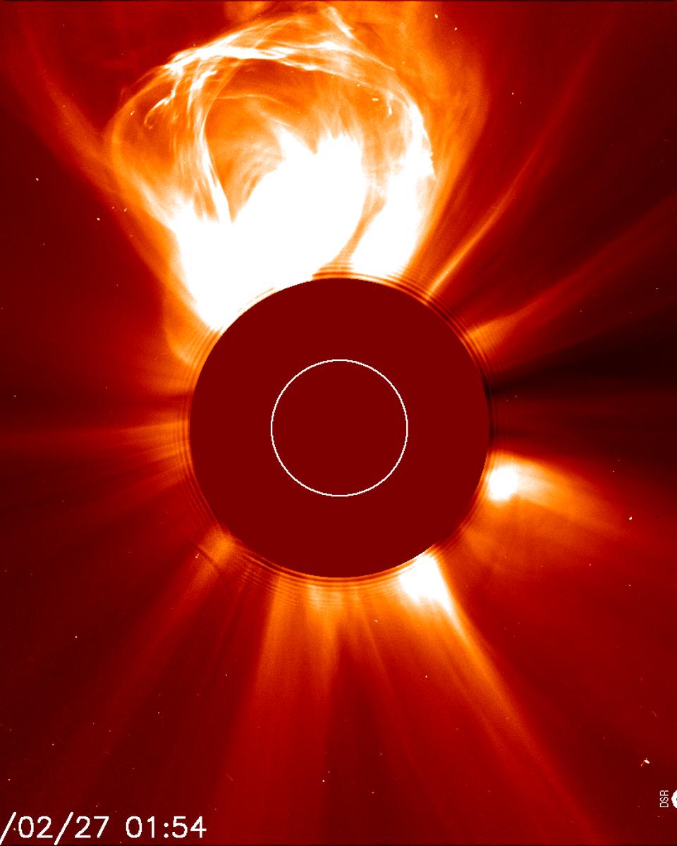 Sun Storm: A Coronal Mass Ejection