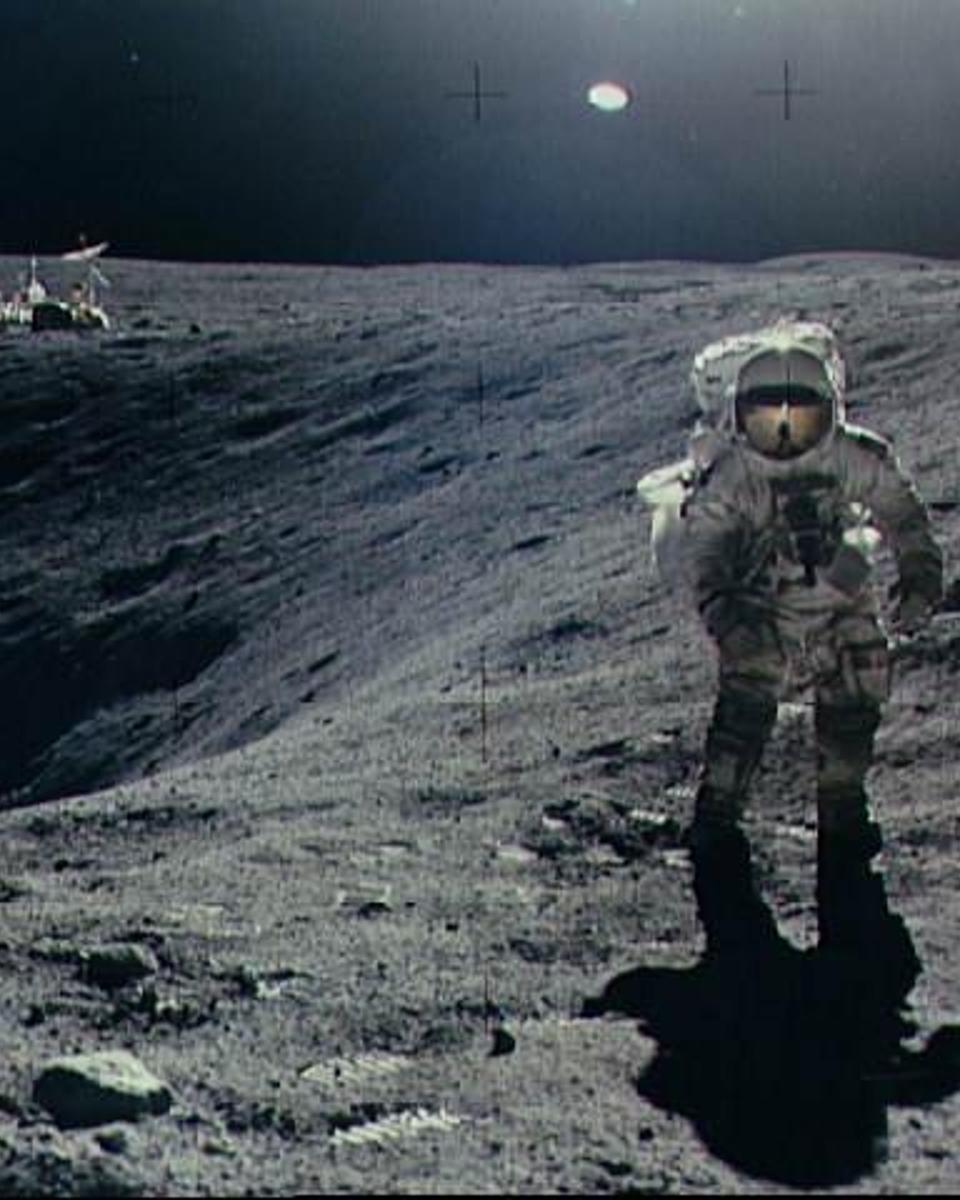 Apollo 16: Exploring Plum Crater