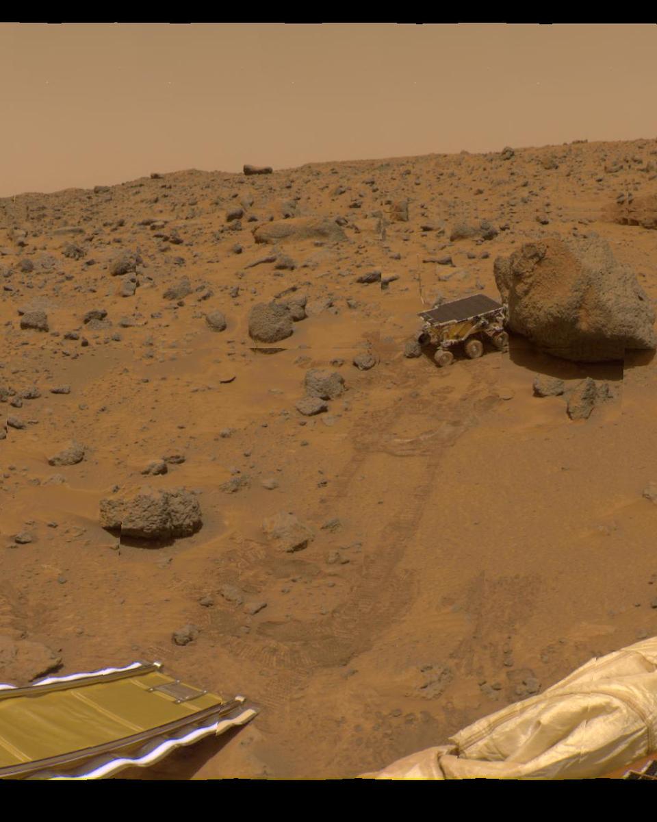 A Presidential Panorama of Mars