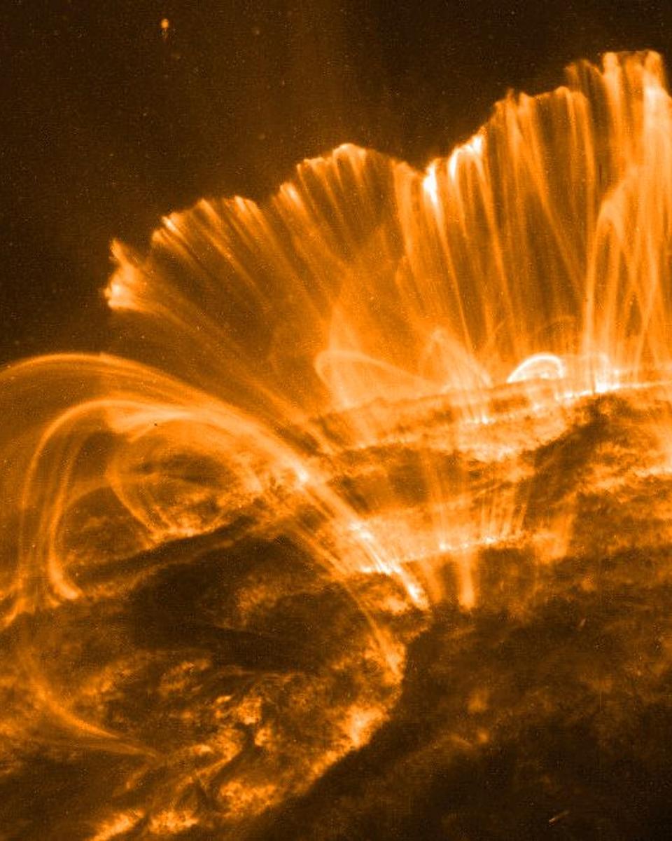 Coronal Rain, Solar Storm