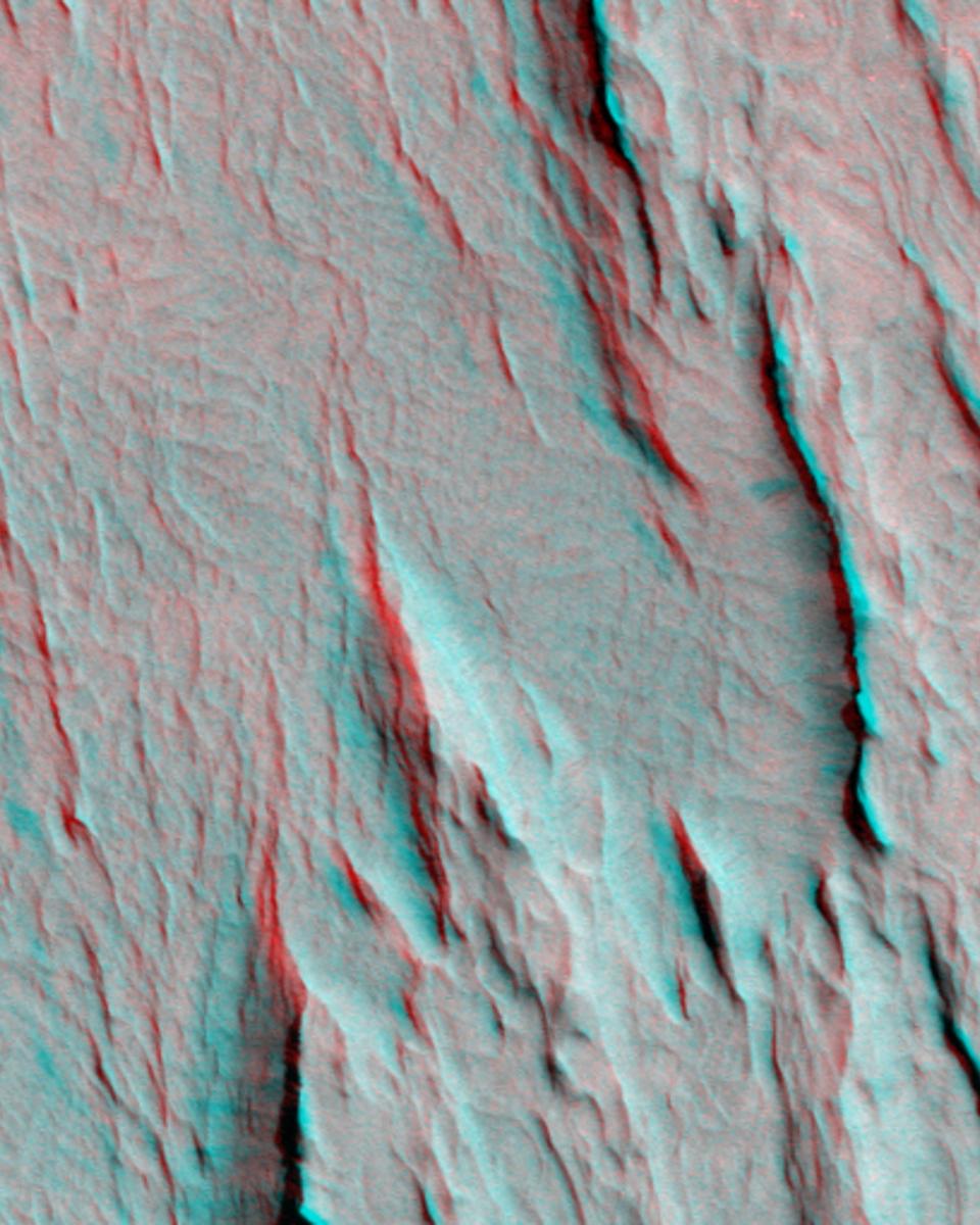 The Yardangs Of Mars