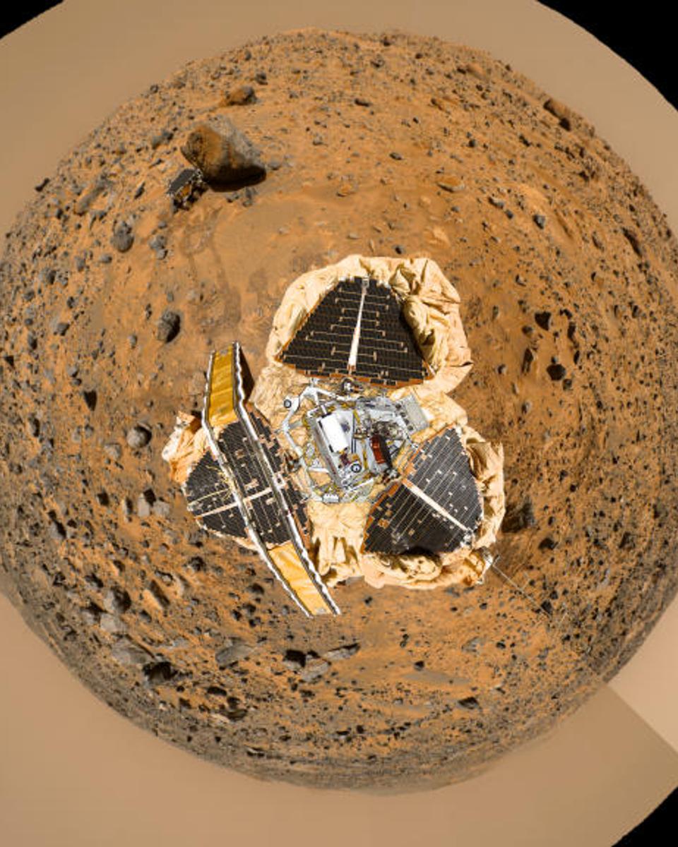 Slightly Above Mars Pathfinder