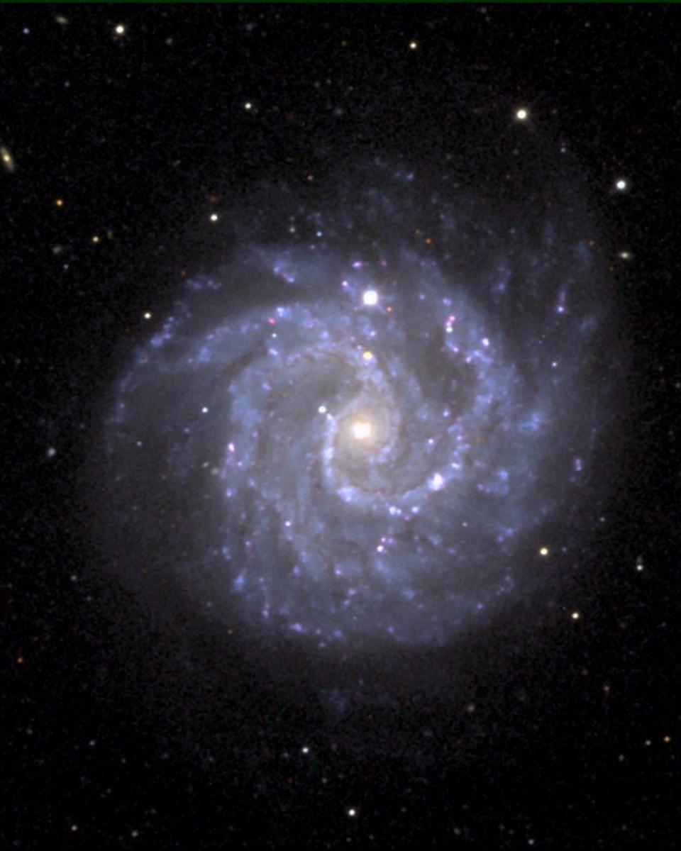 Gangly Spiral Galaxy NGC 3184