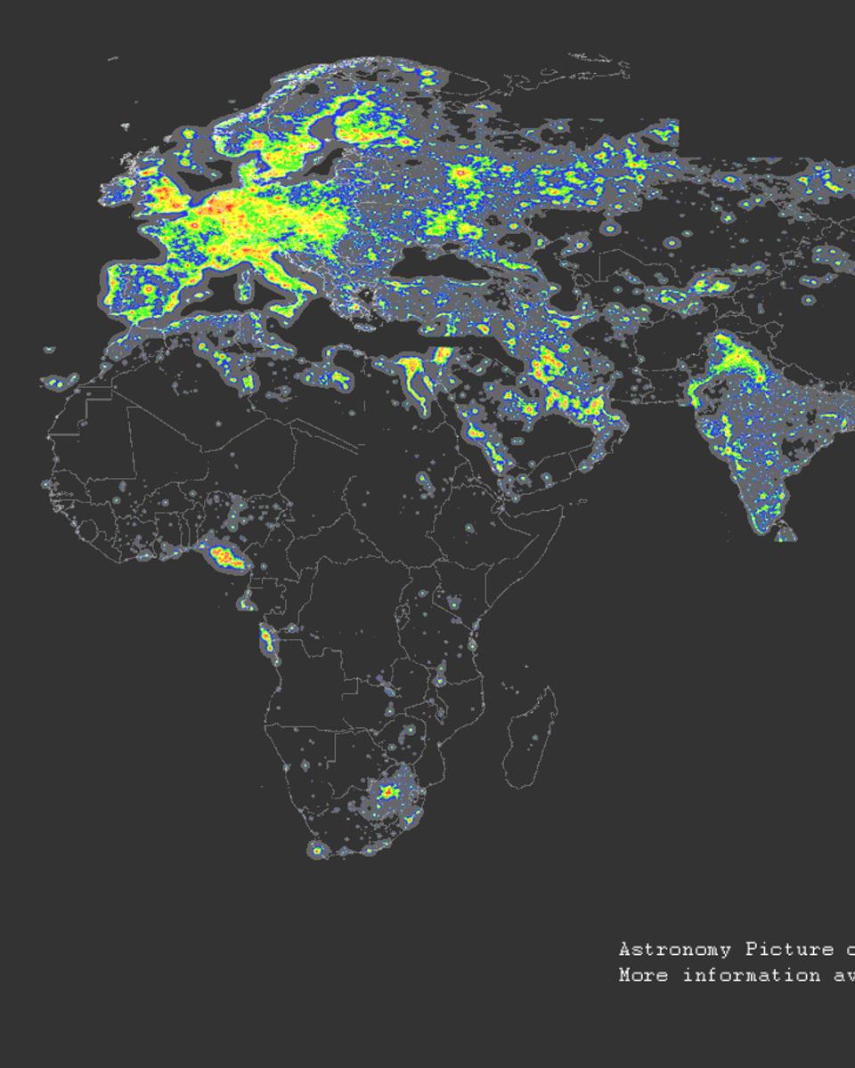 Artificial Night Sky Brightness