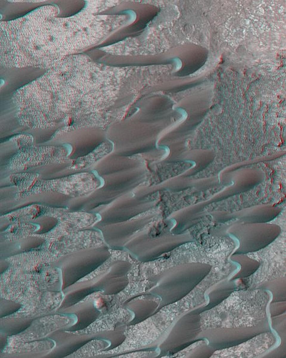 Mars: 3-D Dunes
