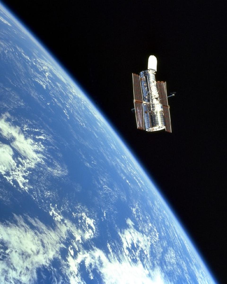 The Orbiting Hubble Space Telscope