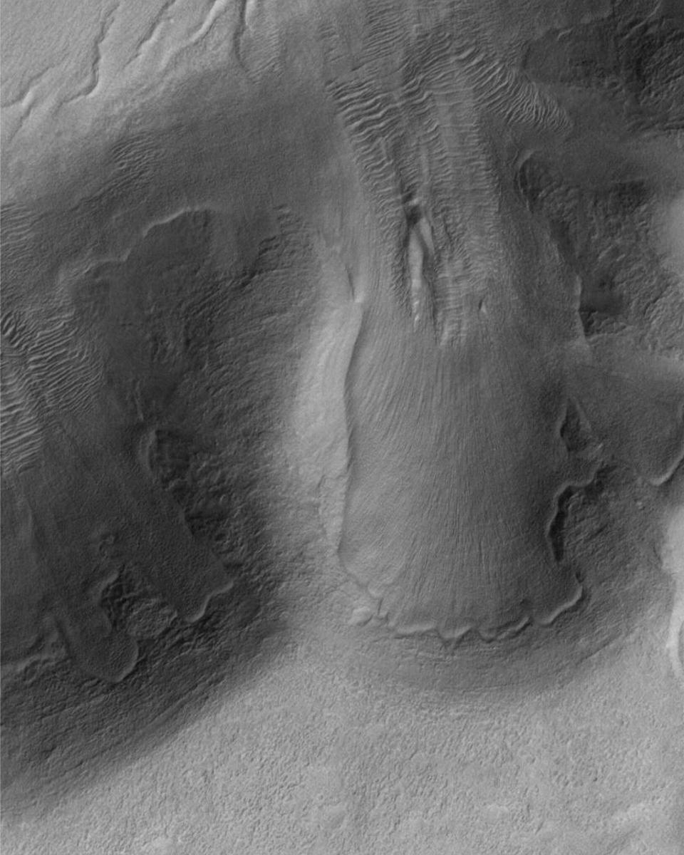 Young Martian Terrain