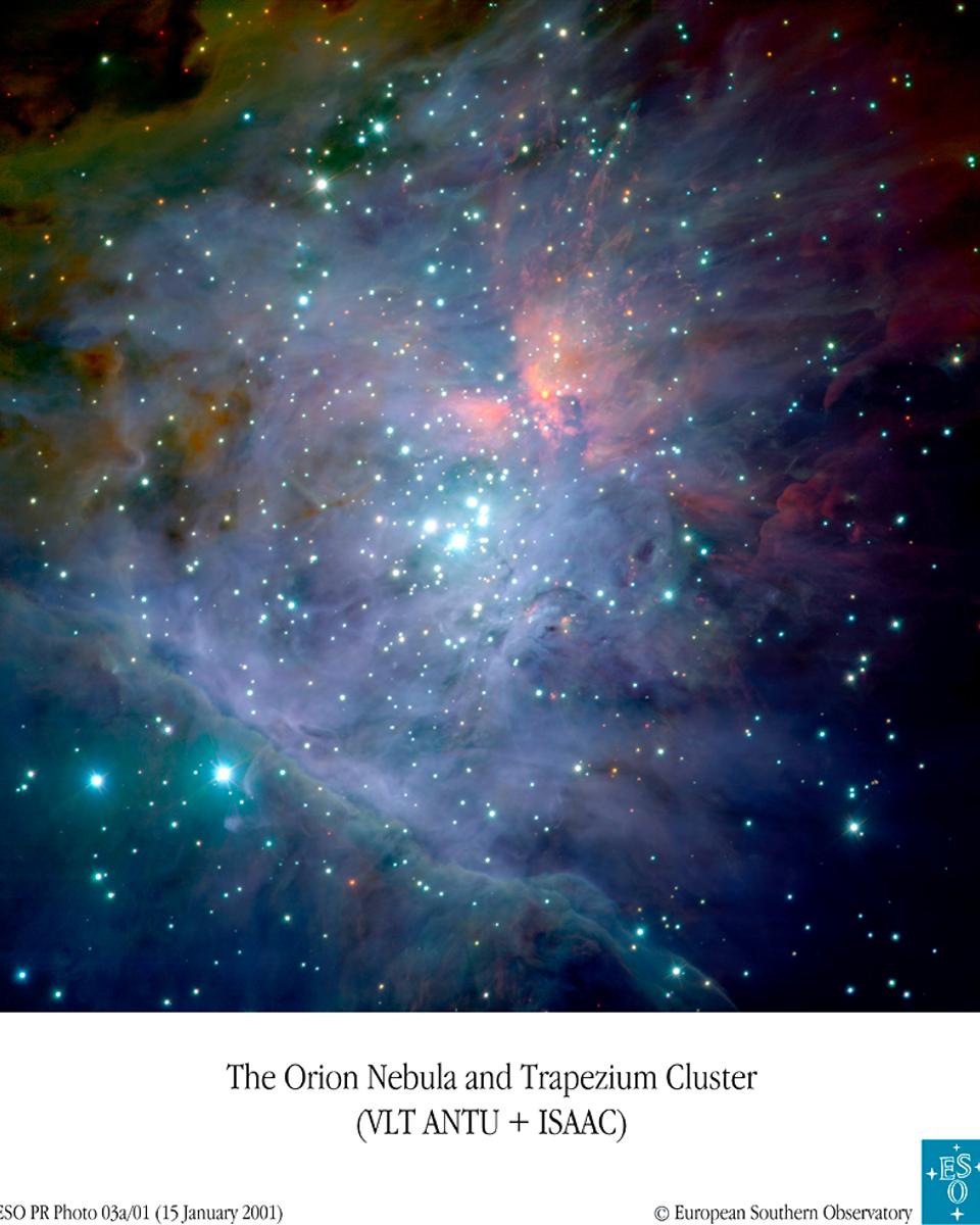 The Orion Nebula from VLT