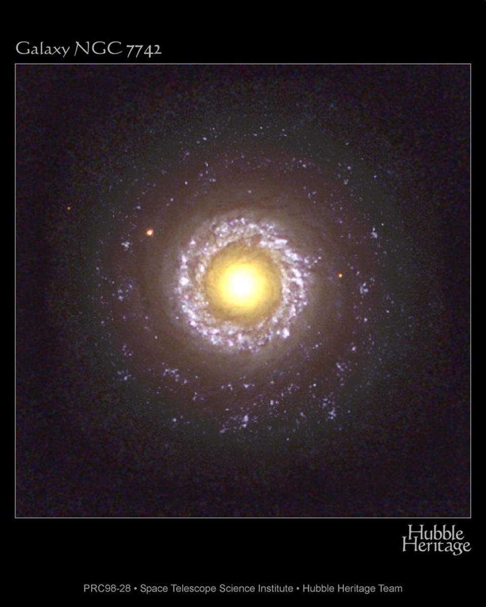 Spiral Galaxy NGC 7742