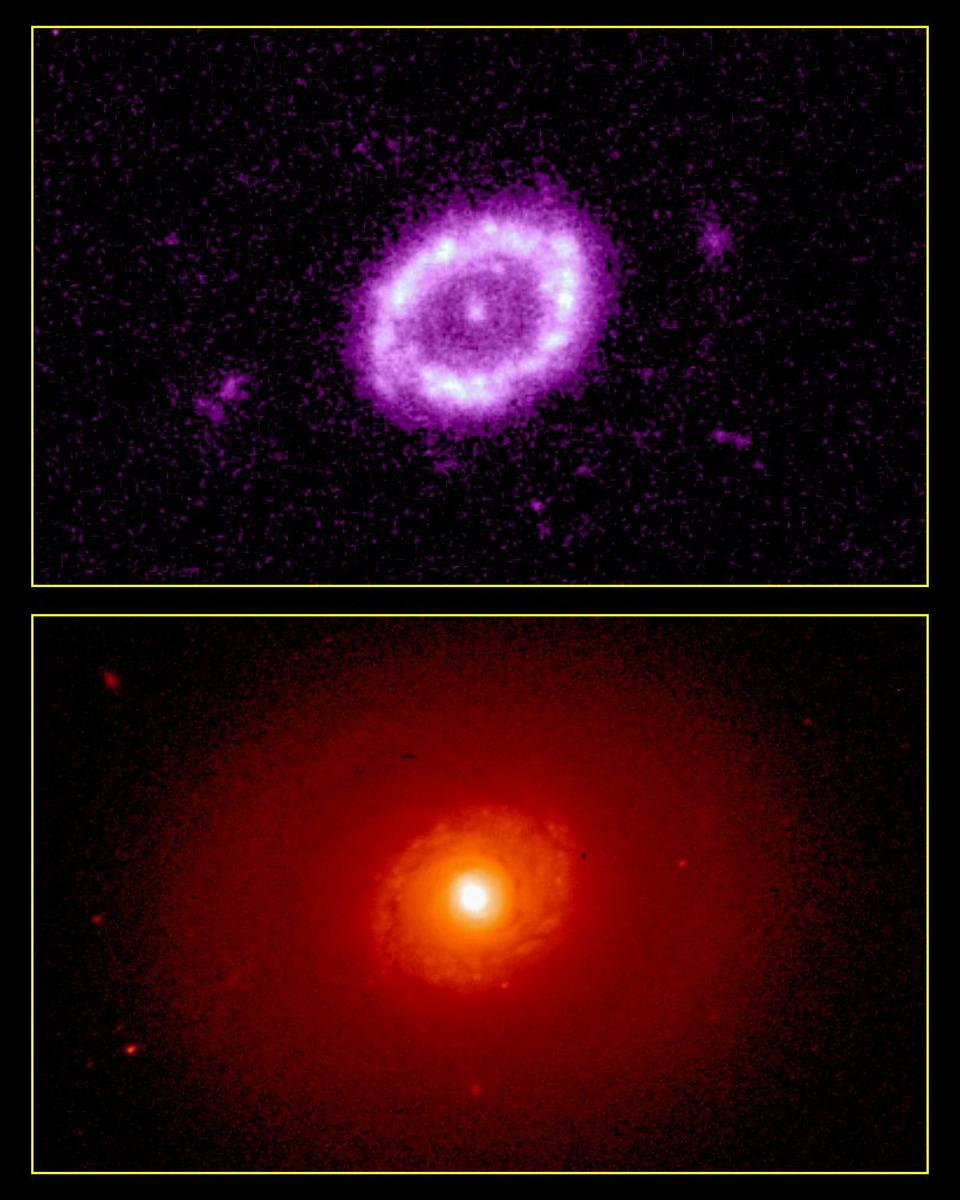 M94: Beyond the Blue