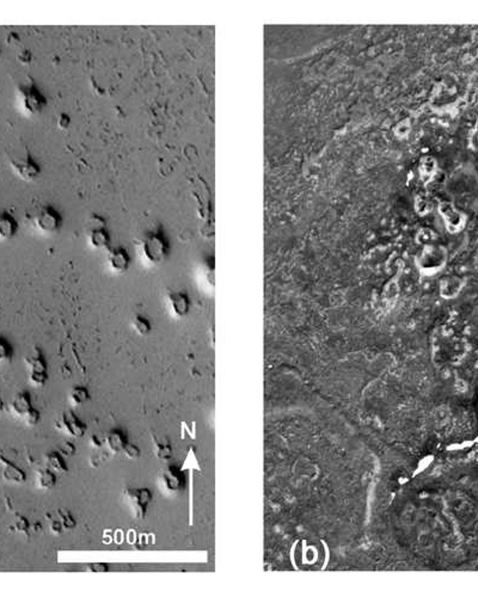 Ice Volcanoes on Mars?