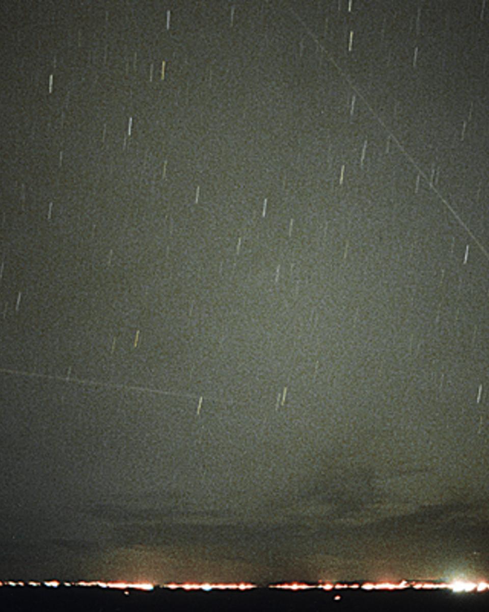 Mir Flares Farewell