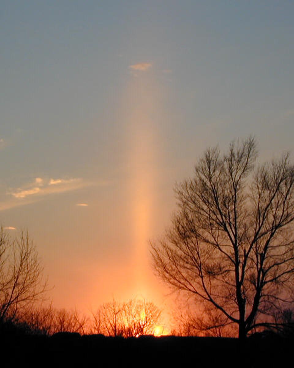 A Sun Pillar