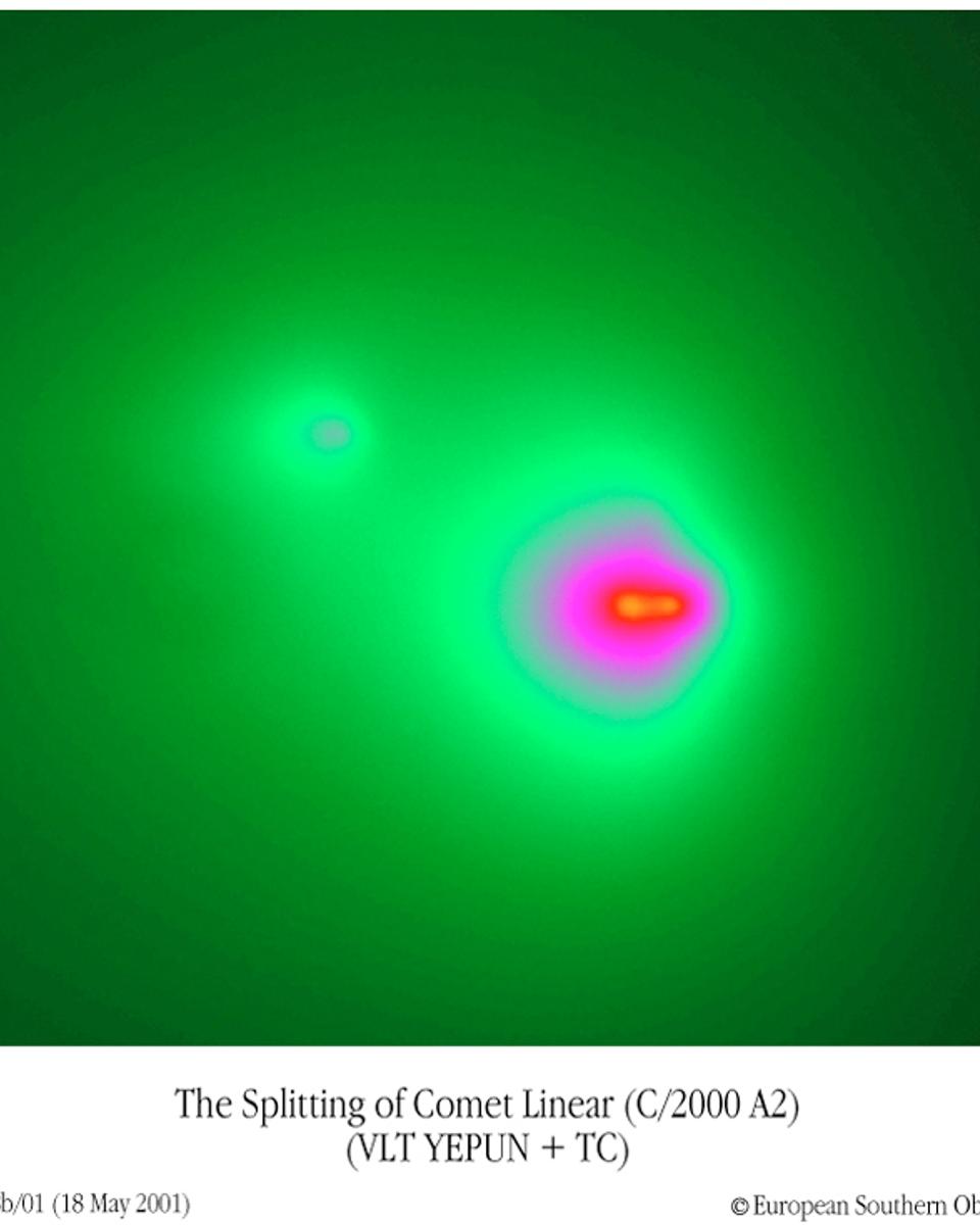 Another Comet LINEAR Breaks Up
