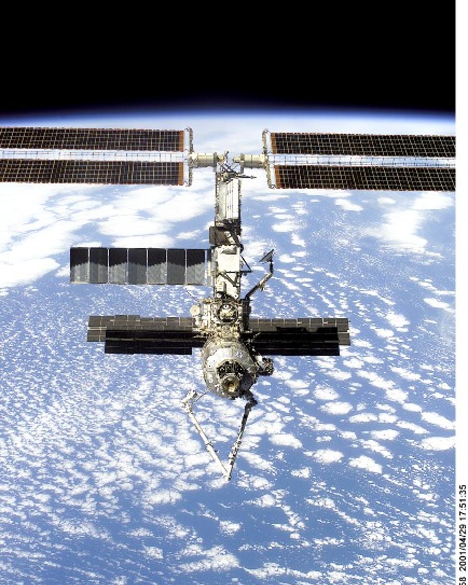 Space Station Shows Off New Robot Arm