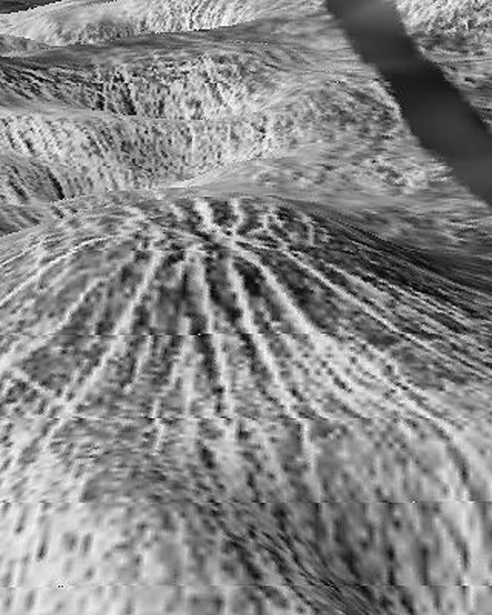 One Hundred-Kilometer Terrain on Venus