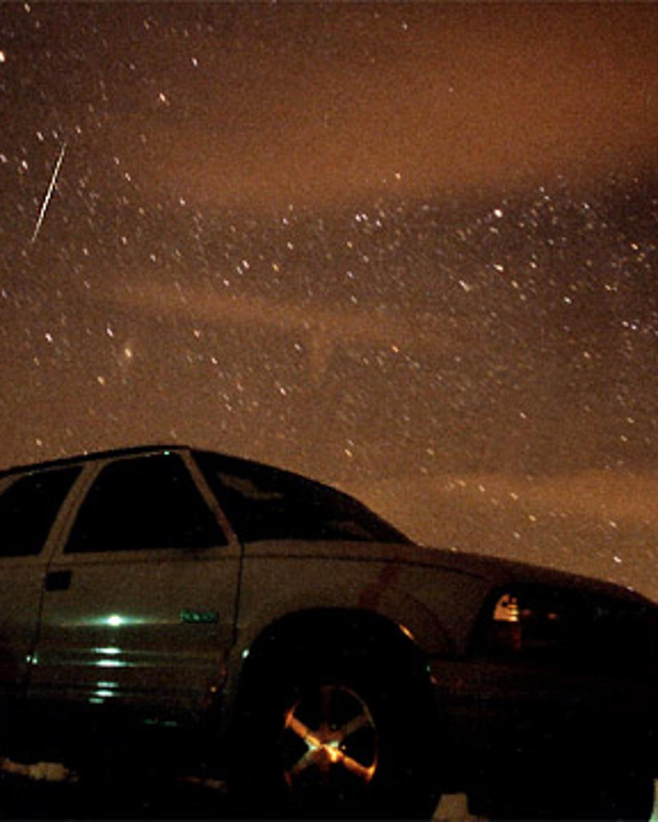 Leonids From the Road
