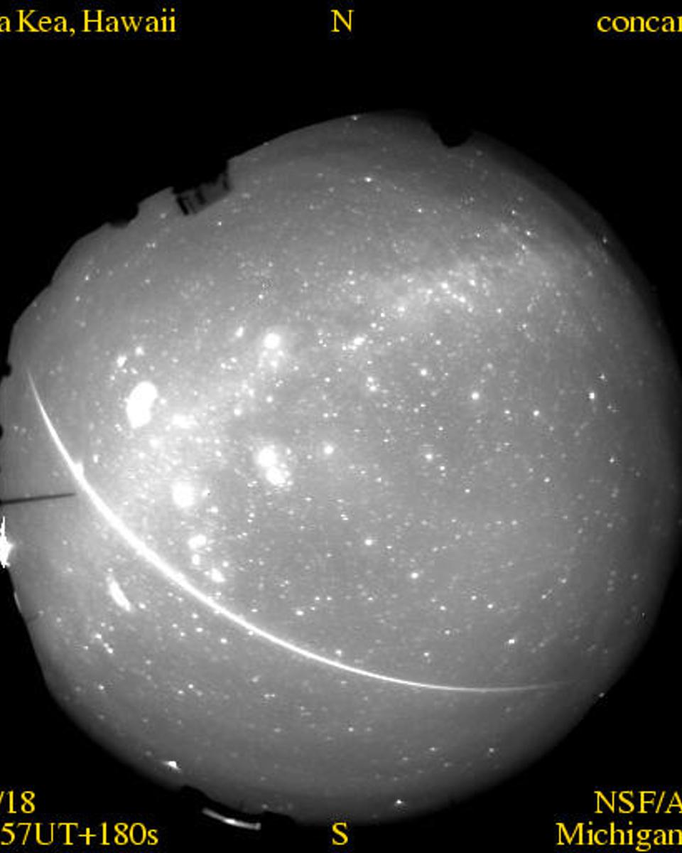 A 2001 Leonids Meteor Shower Fireball
