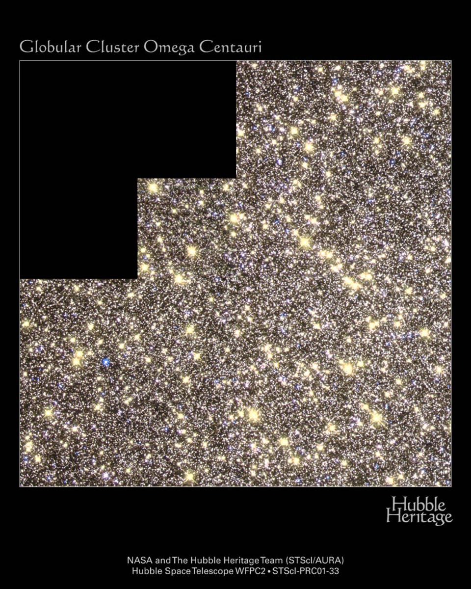 The Center of Globular Cluster Omega Centauri