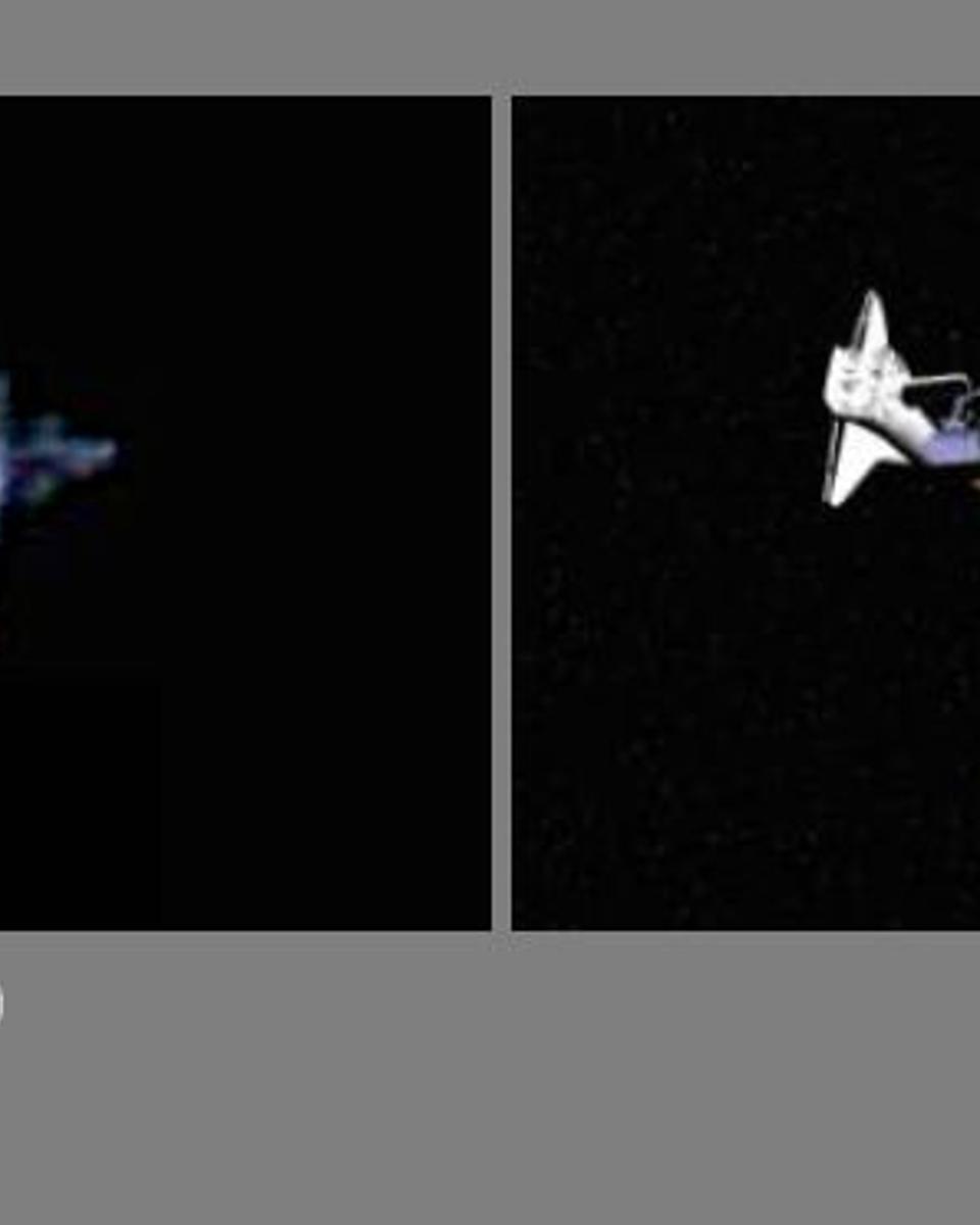 Space Station and Space Shuttle: Backyard View