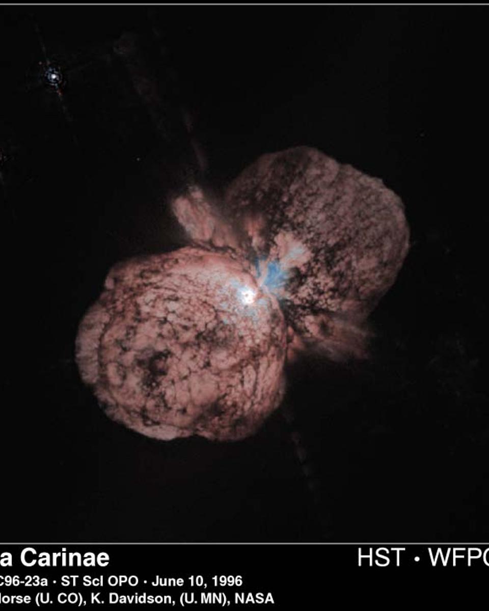 Doomed Star Eta Carinae