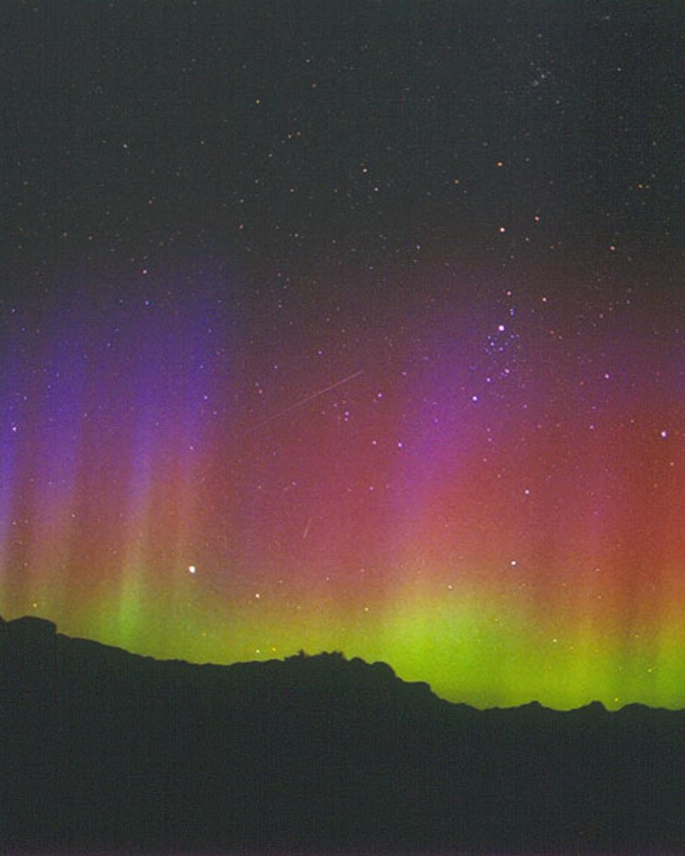 Meteors and Northern Lights