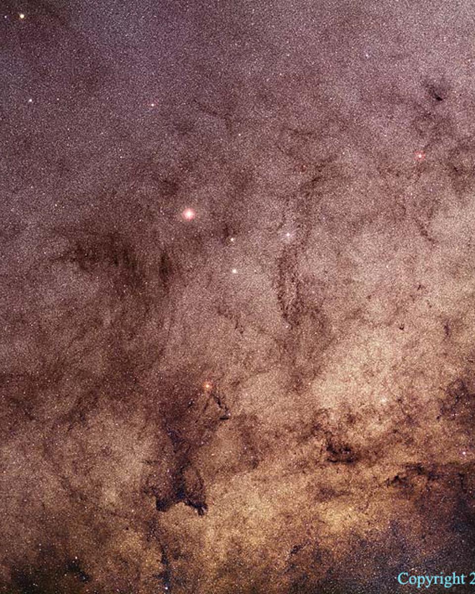 Stars and Dust Through Baade's Window