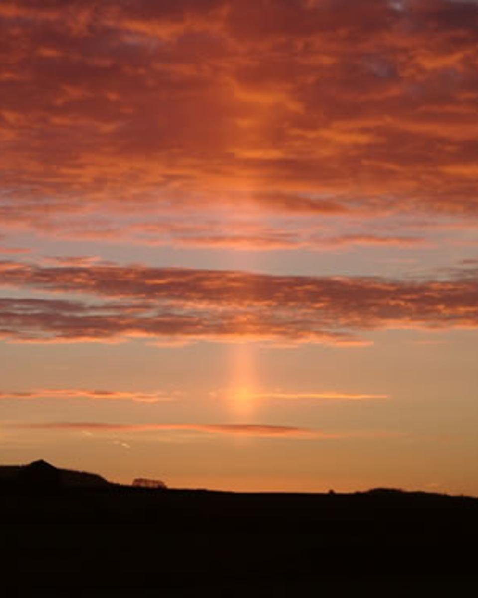 A Sun Pillar