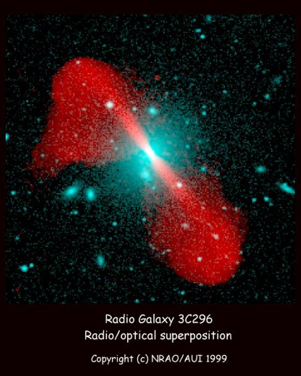 Jets from Radio Galaxy 3C296