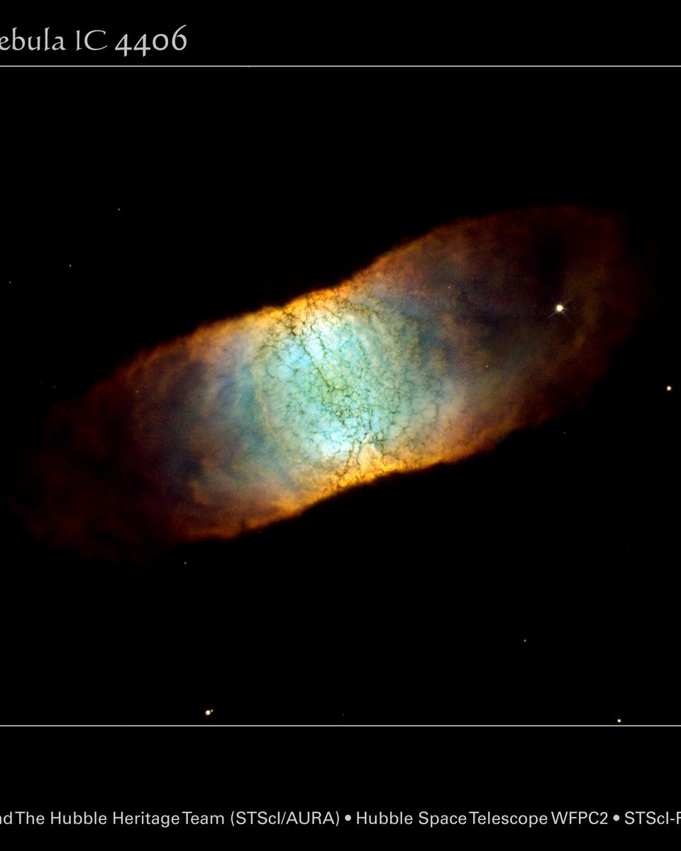 IC 4406: A Seemingly Square Nebula