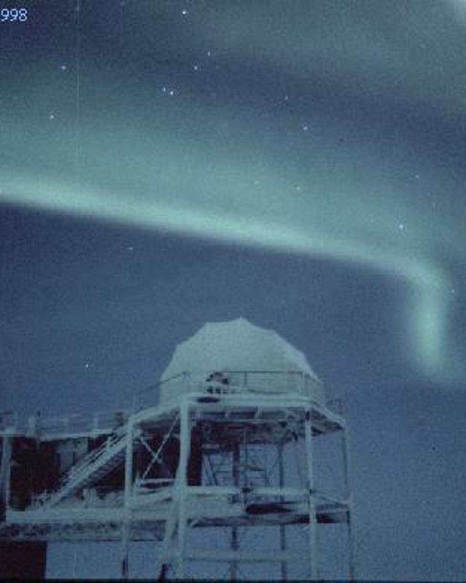 Aurora Over Antarctica