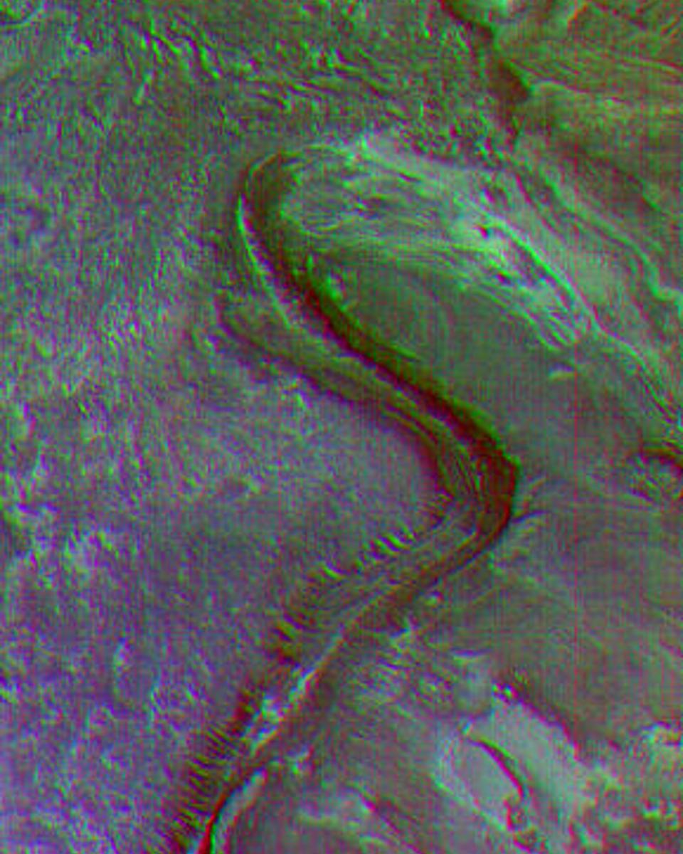In Chandor Chasma on Mars