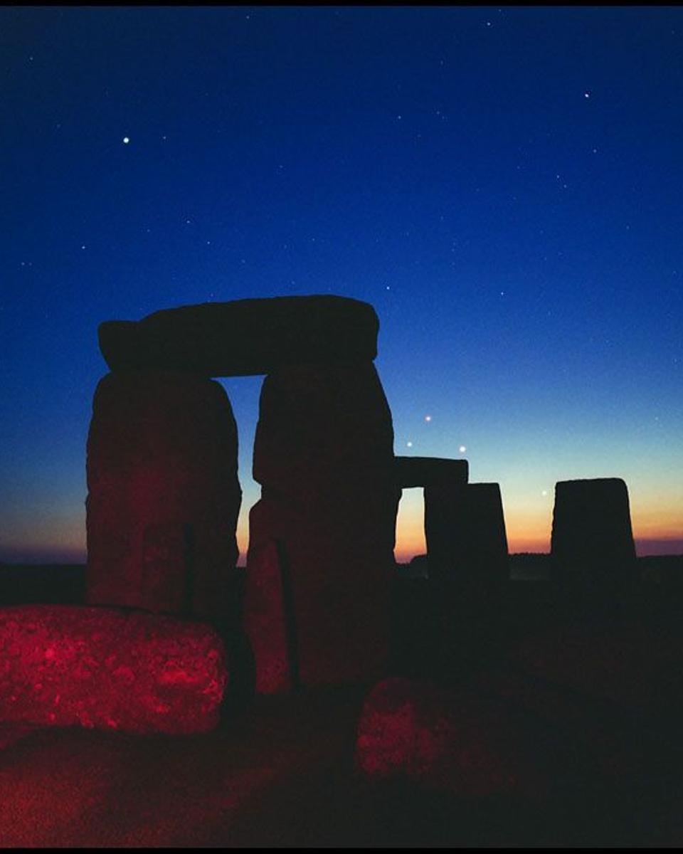 Planets Over Stonehenge