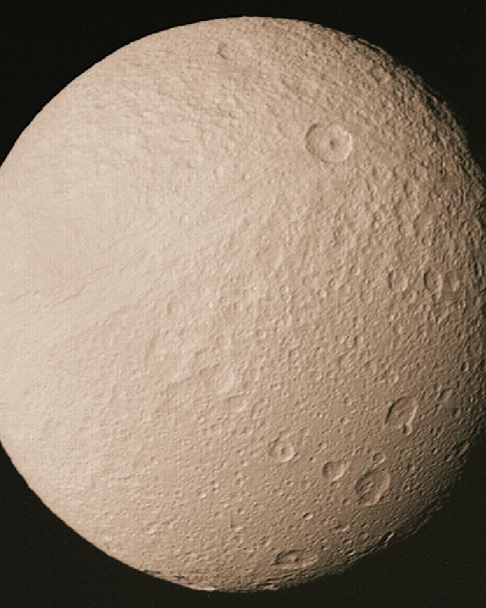 Saturn's Moon Tethys