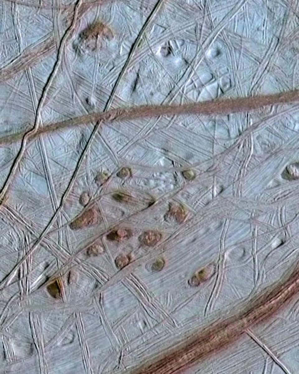 Europa's Freckles