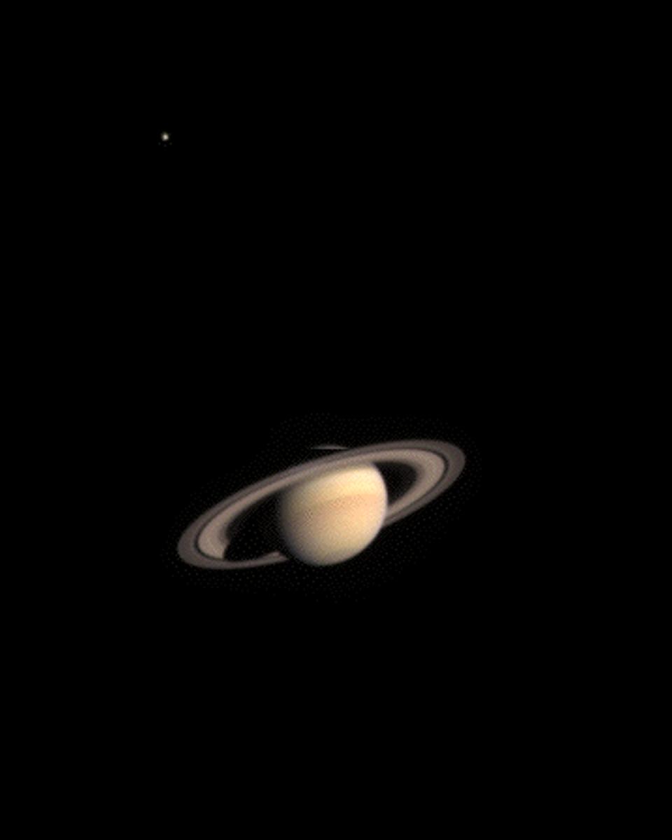 Cassini Approaches Saturn