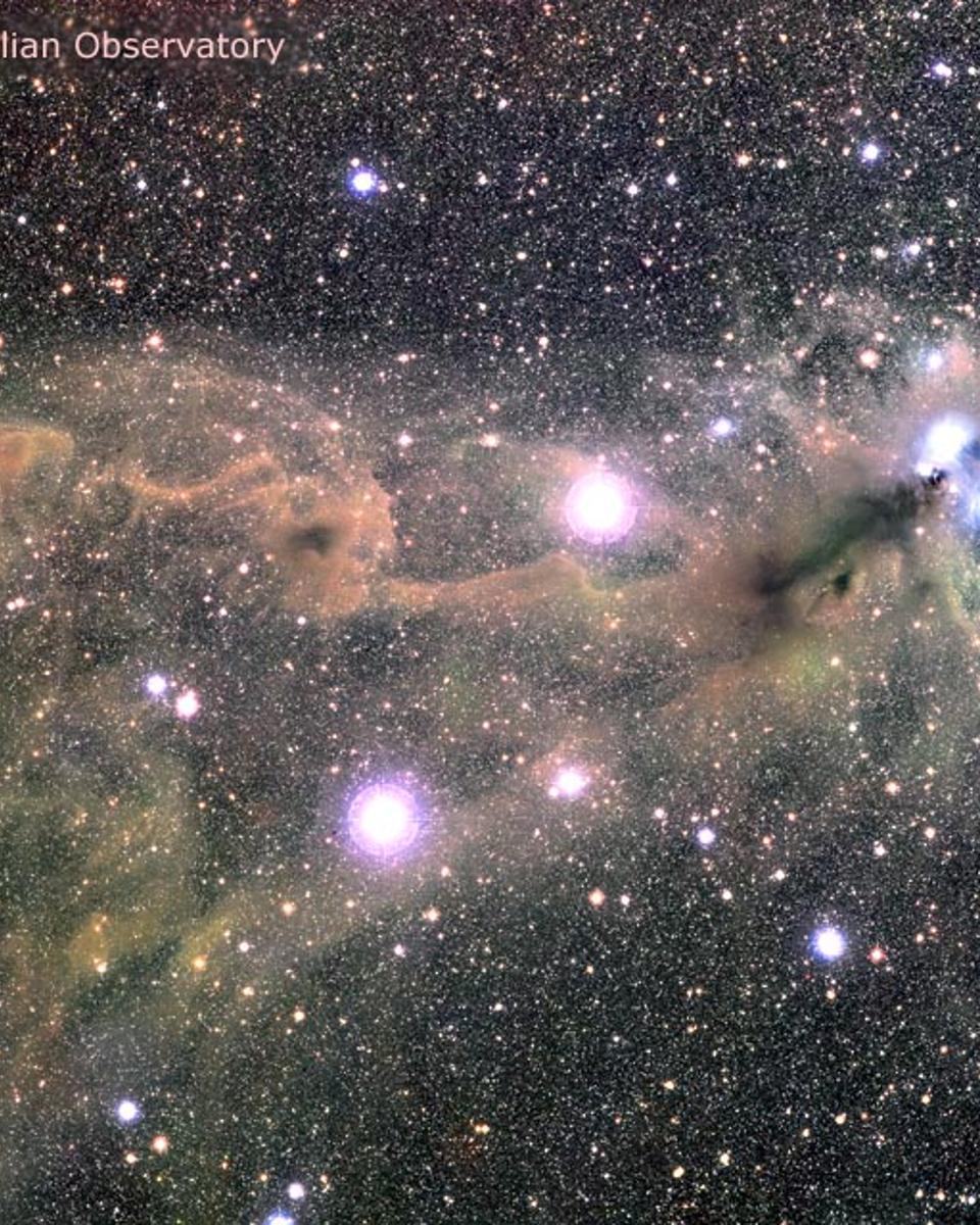 Star Clouds Toward the Southern Crown