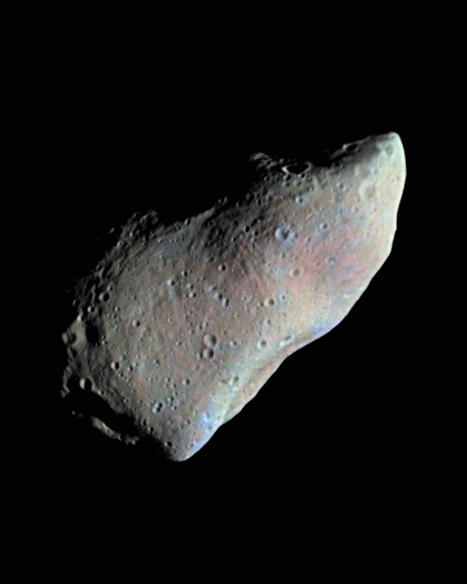 Asteroid Gaspra's Best Face