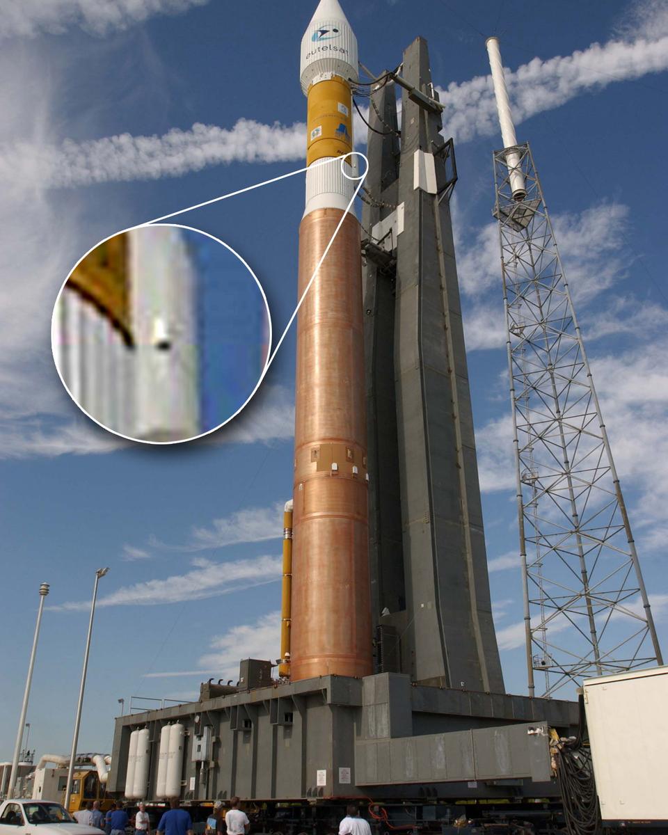 An Atlas V Rocket Prepares to Launch