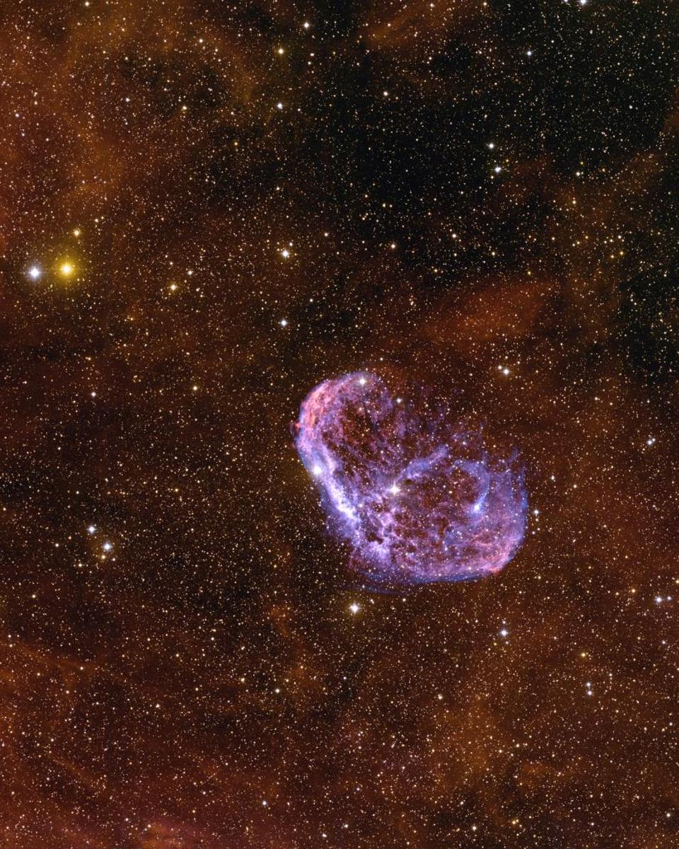 A Crescent Nebula Star Field