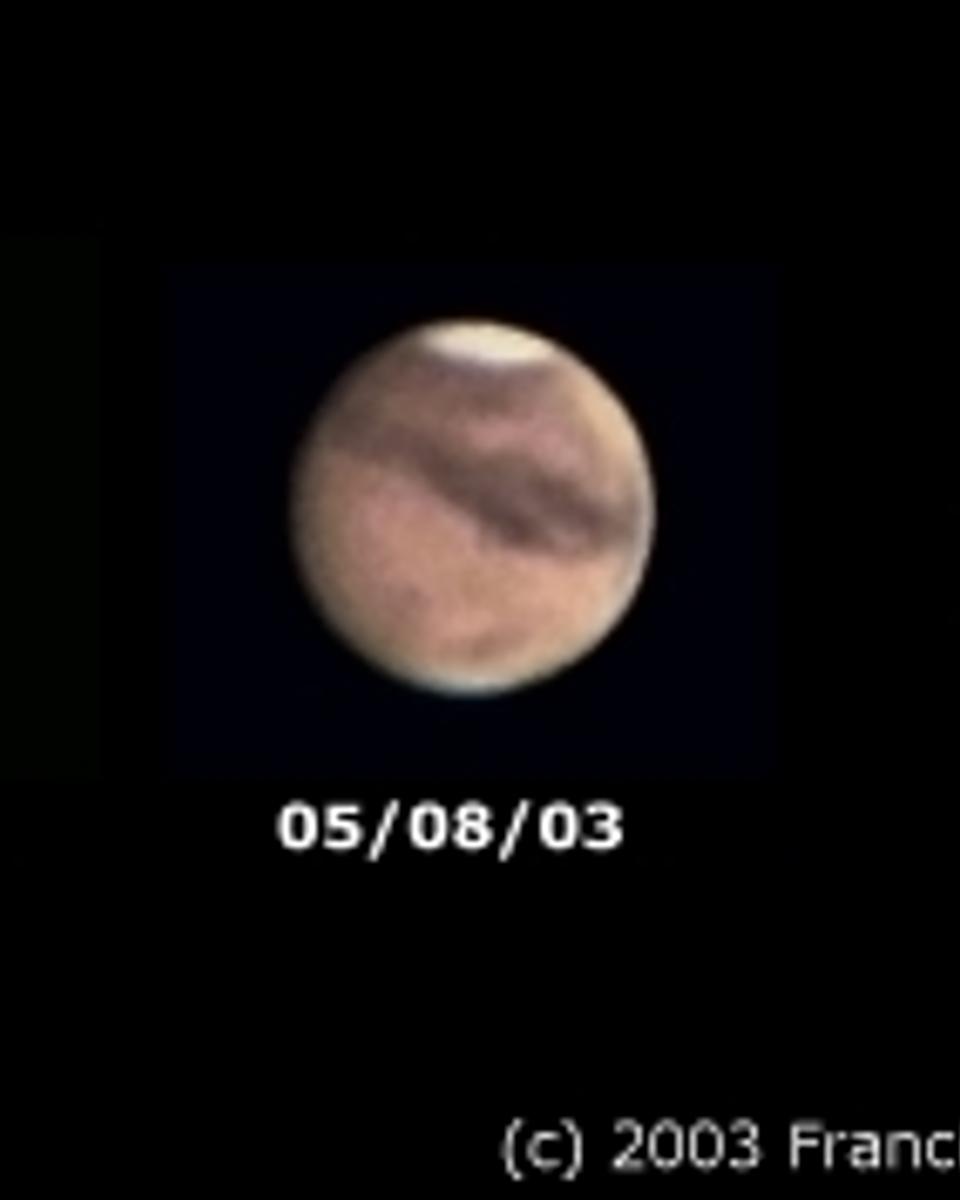 Mars Through a Small Telescope