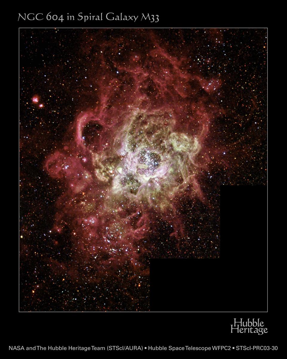 NGC 604: Giant Stellar Nursery