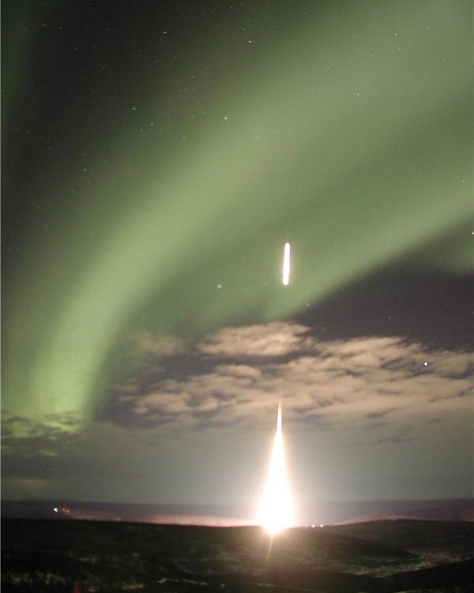 Auroral Rocket Launch