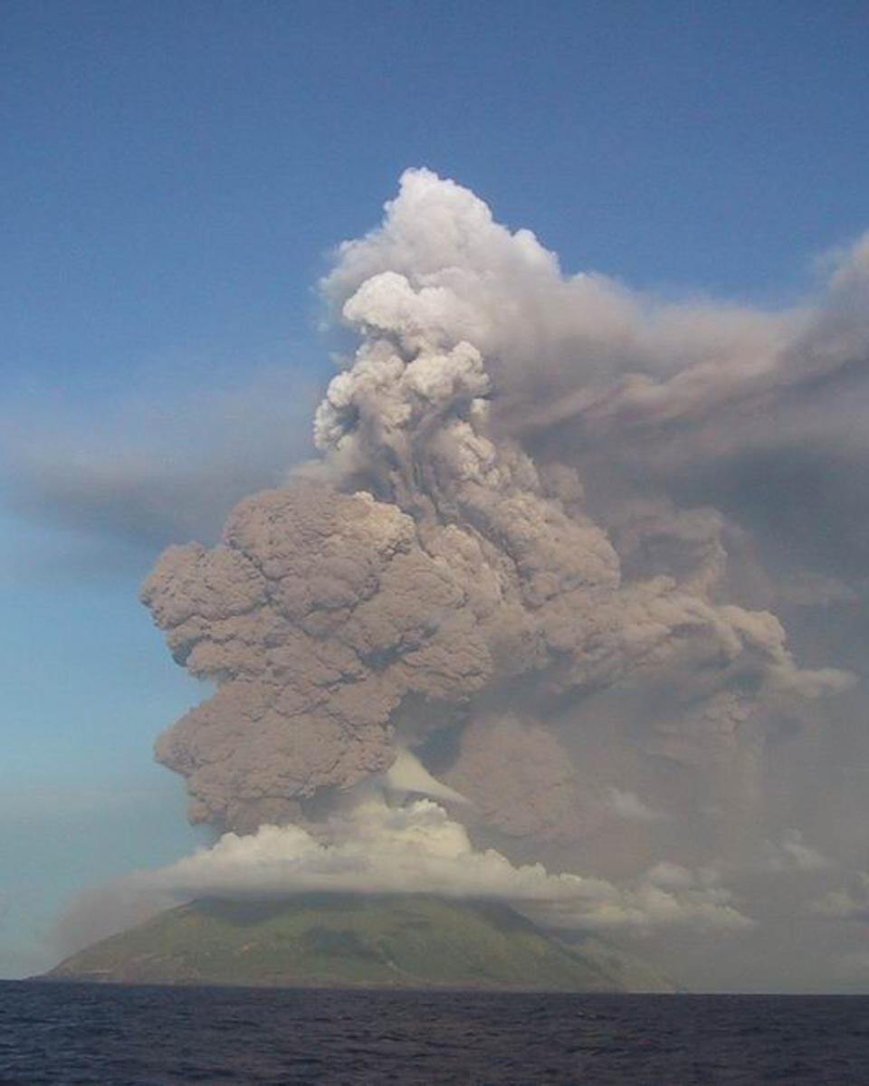 Mt. Anatahan Erupts