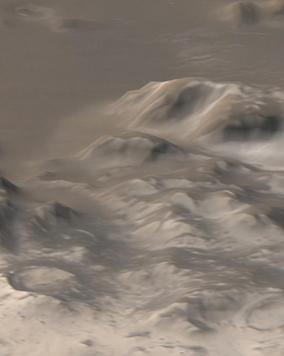 Frosty Mountains on Mars
